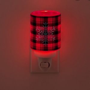 Frosted flannel Scentsy mini warmer